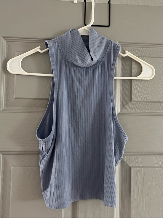 ALO Yoga Tops - Alo Ribbed Lilac Crop Top